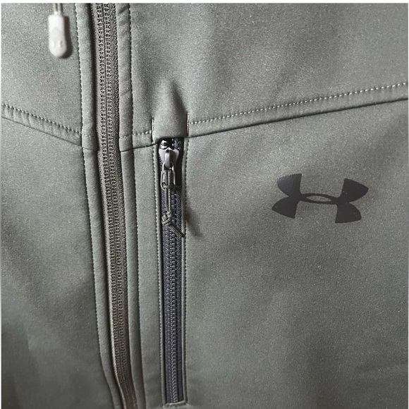 Under Armour ColdGear Infrared Shield Jacket (XXL). Baroque Green (310) - Picture 2 of 16